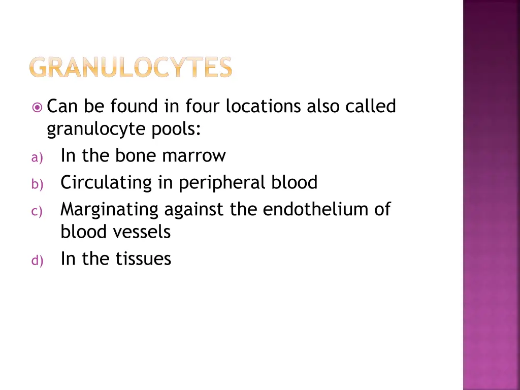 granulocytes 1