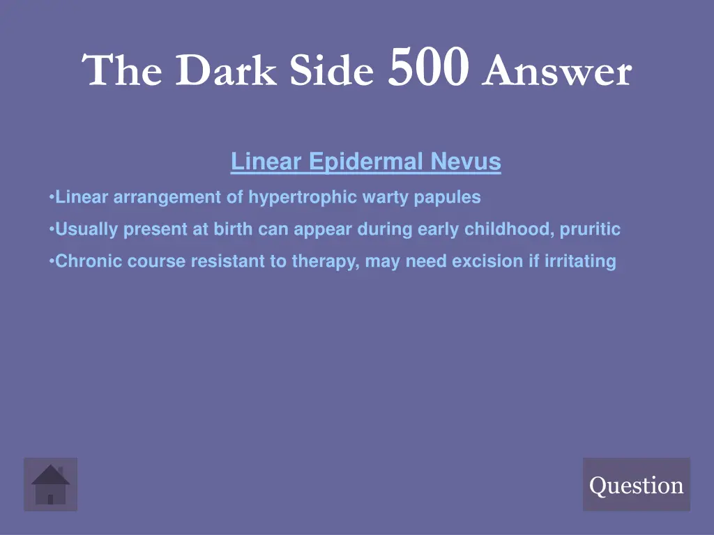 the dark side 500 answer