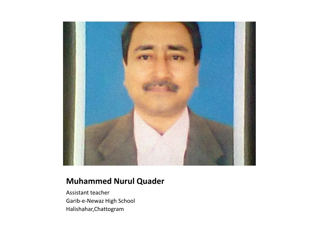 muhammed nurul quader