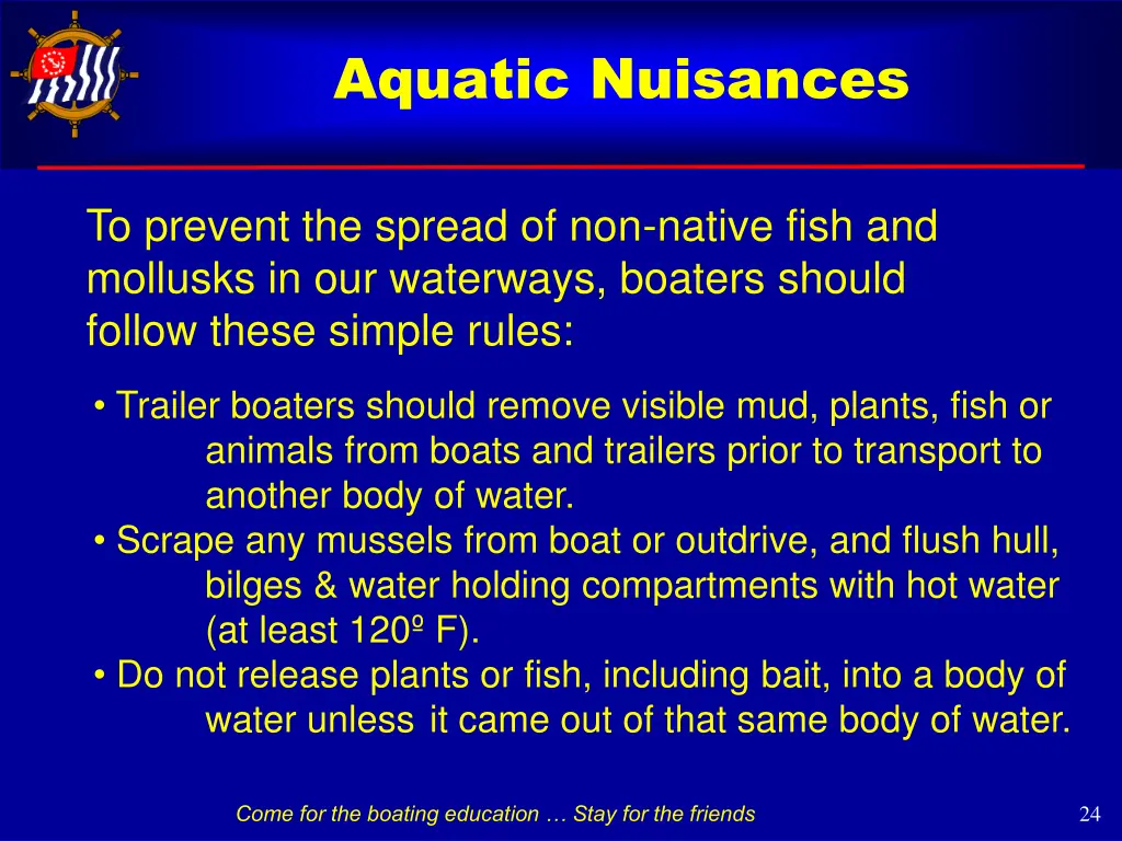 aquatic nuisances