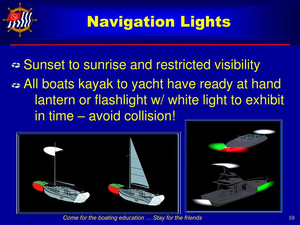 navigation lights