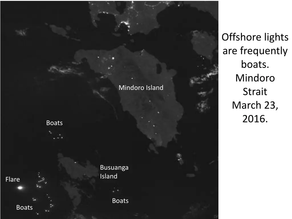 offshore lights are frequently boats mindoro