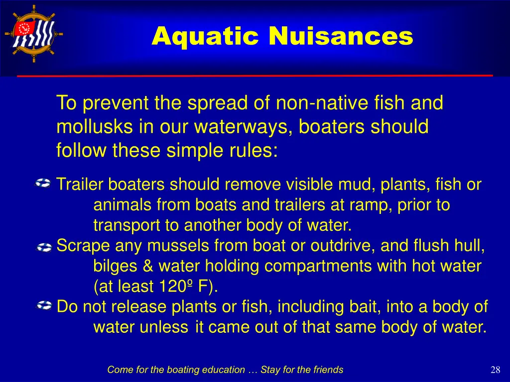 aquatic nuisances