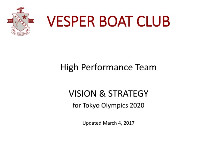 vesper boat club vesper boat club