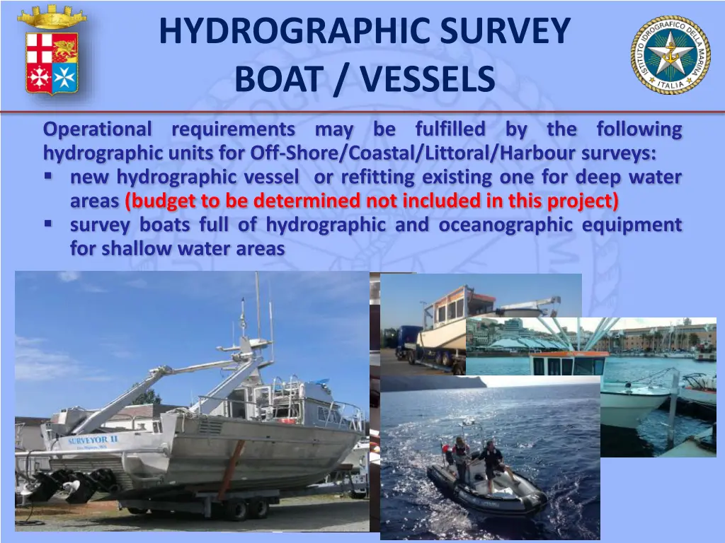 hydrographic survey boat vessels