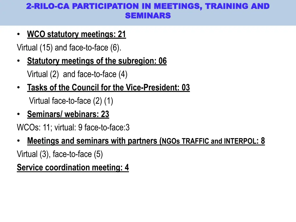 2 2 rilo rilo ca participation in meetings