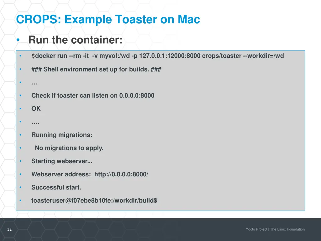 crops example toaster on mac