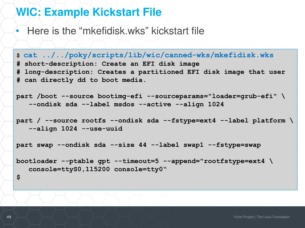 wic example kickstart file