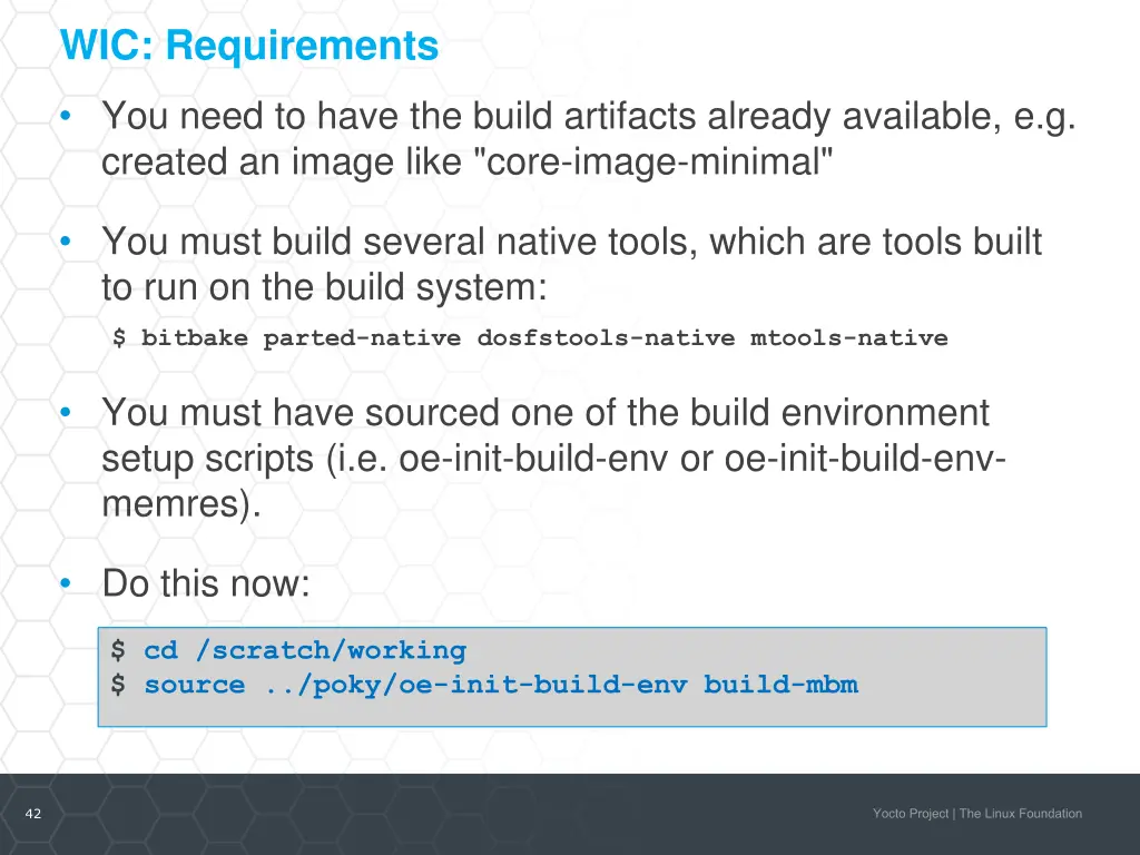 wic requirements