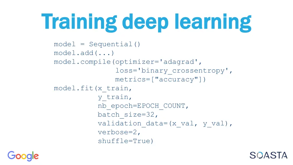 training deep learning training deep learning