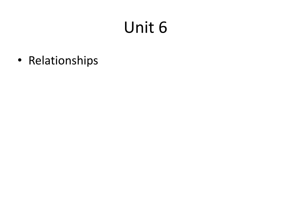 unit 6