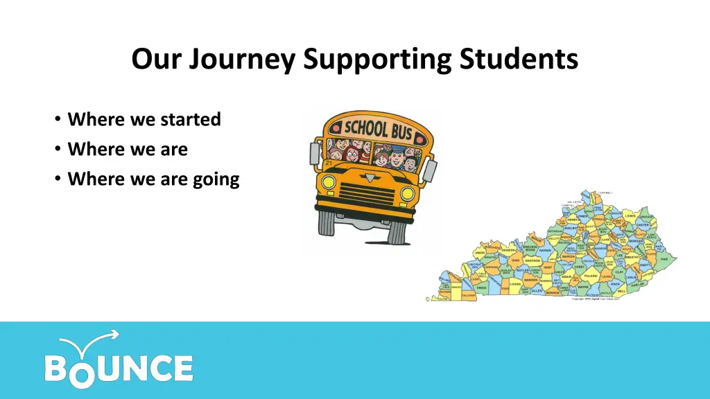 our journey supporting students