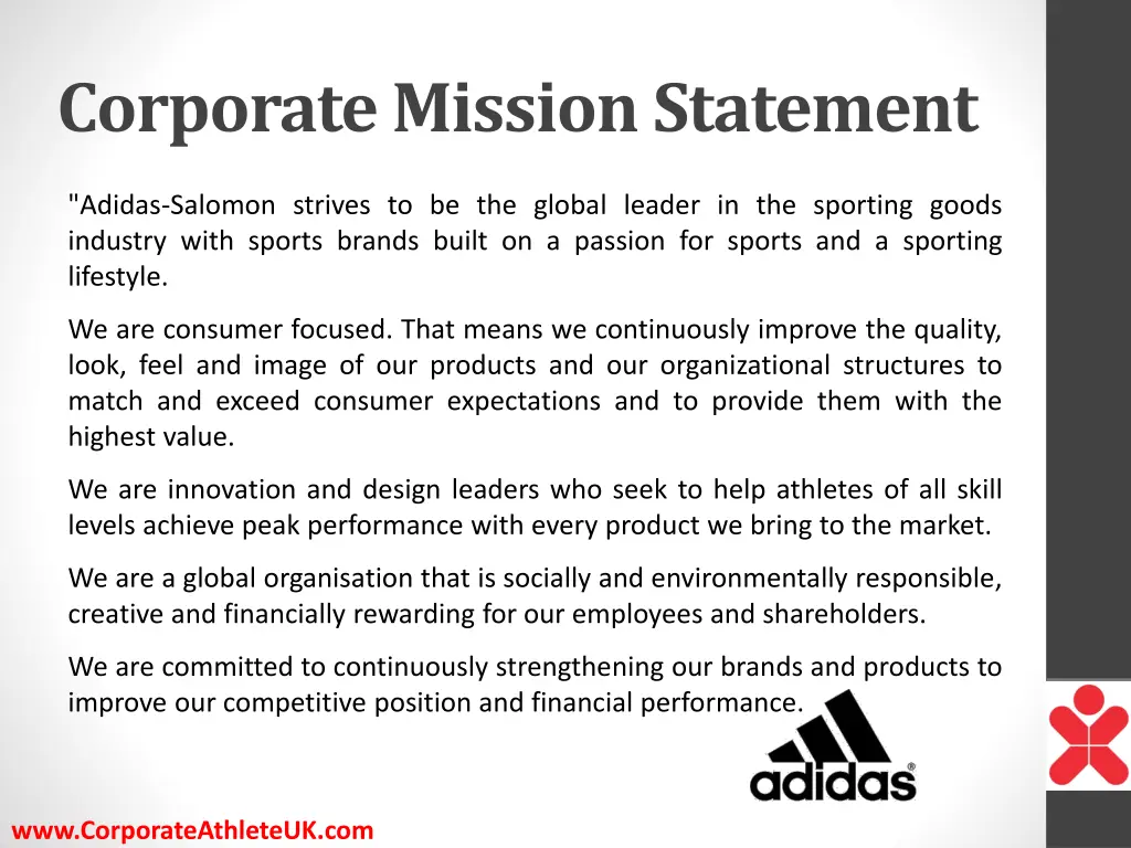 corporate mission statement 2