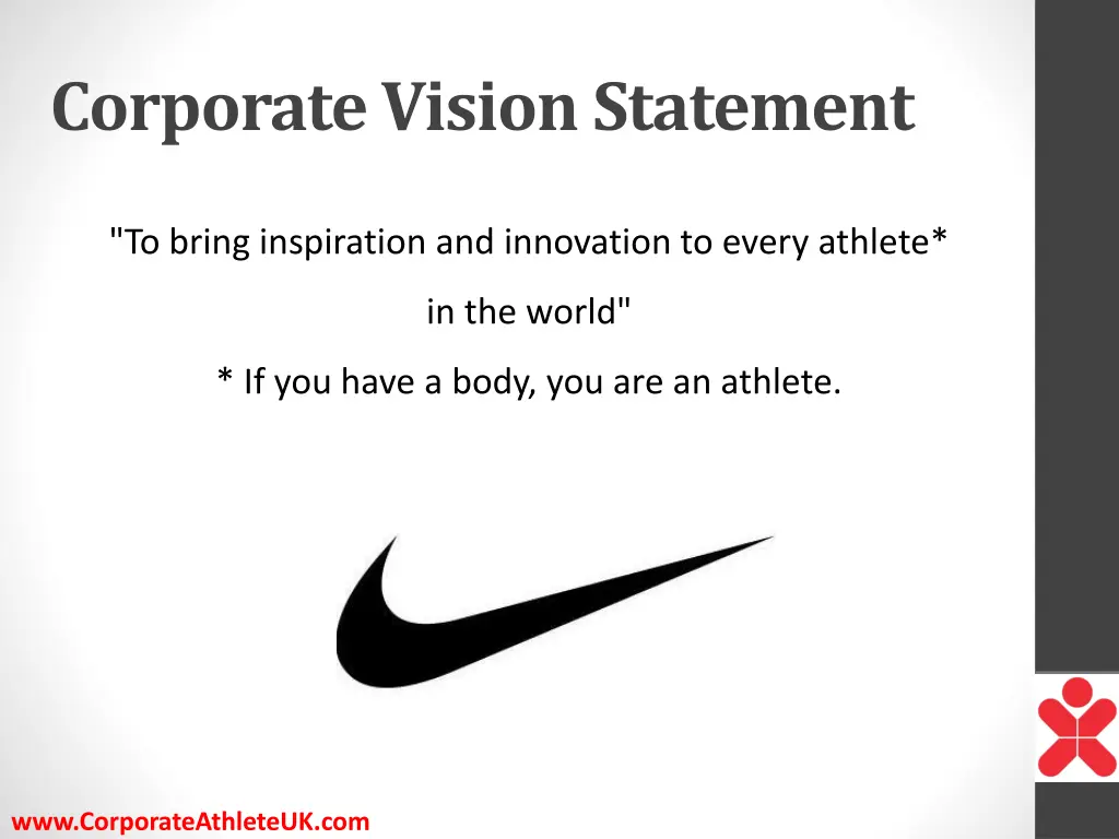 corporate vision statement