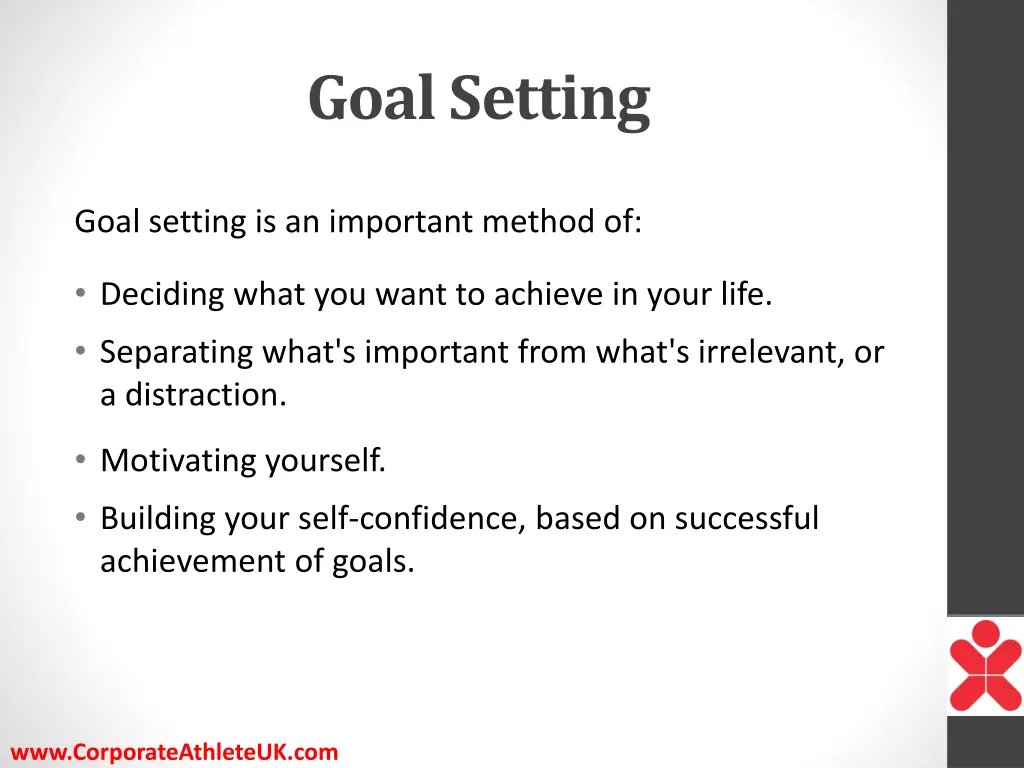 goal setting 1