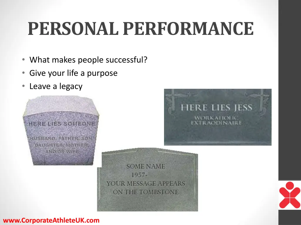 personal performance