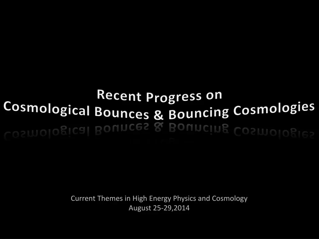 current themes in high energy physics 1