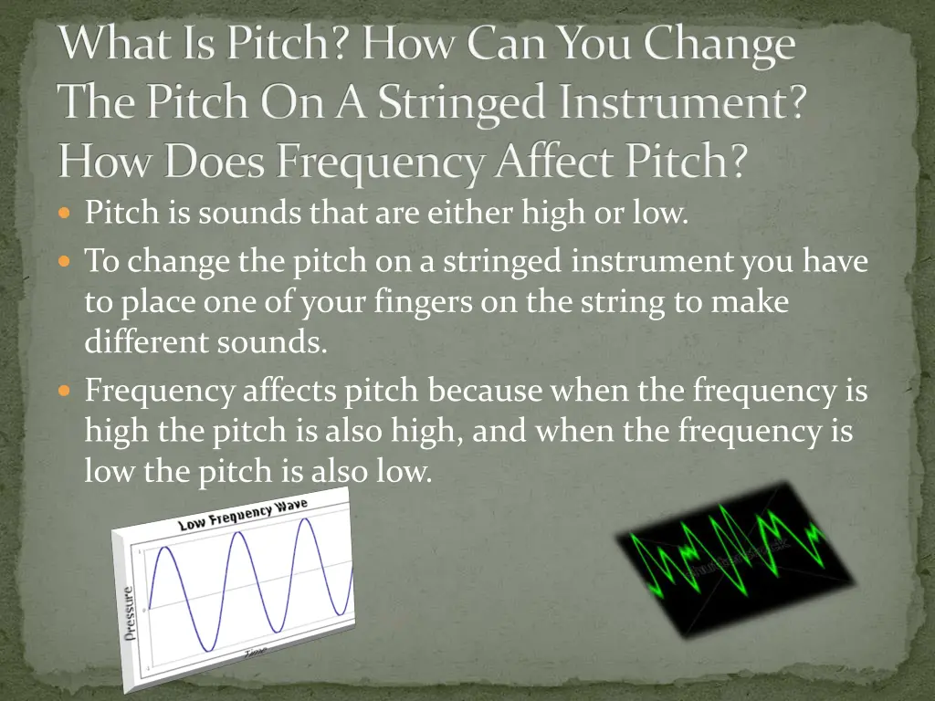 what is pitch how can you change the pitch