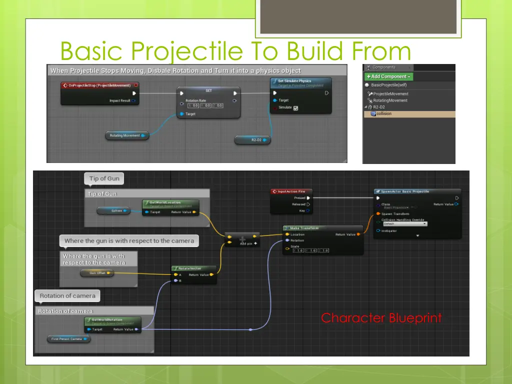 basic projectile to build from