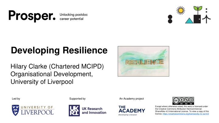 developing resilience