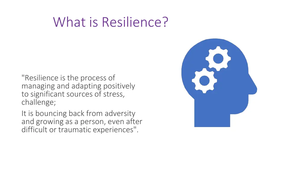 what is resilience