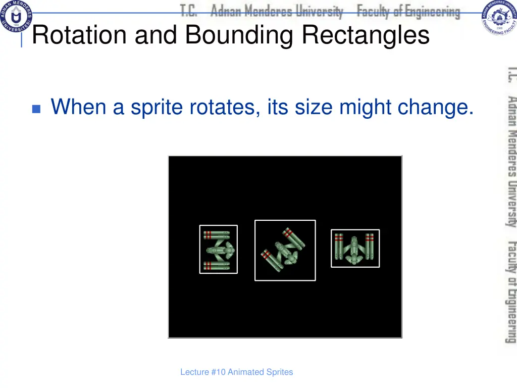 rotation and bounding rectangles