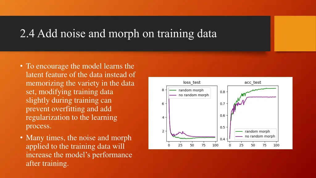 2 4 add noise and morph on training data 1