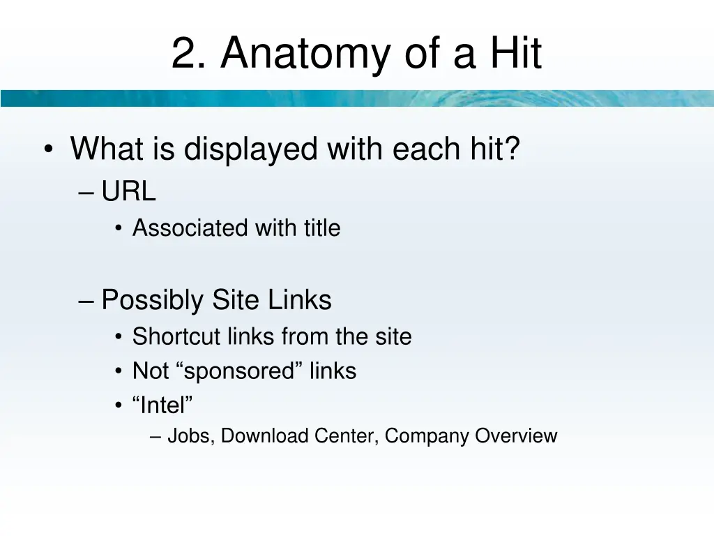 2 anatomy of a hit 1