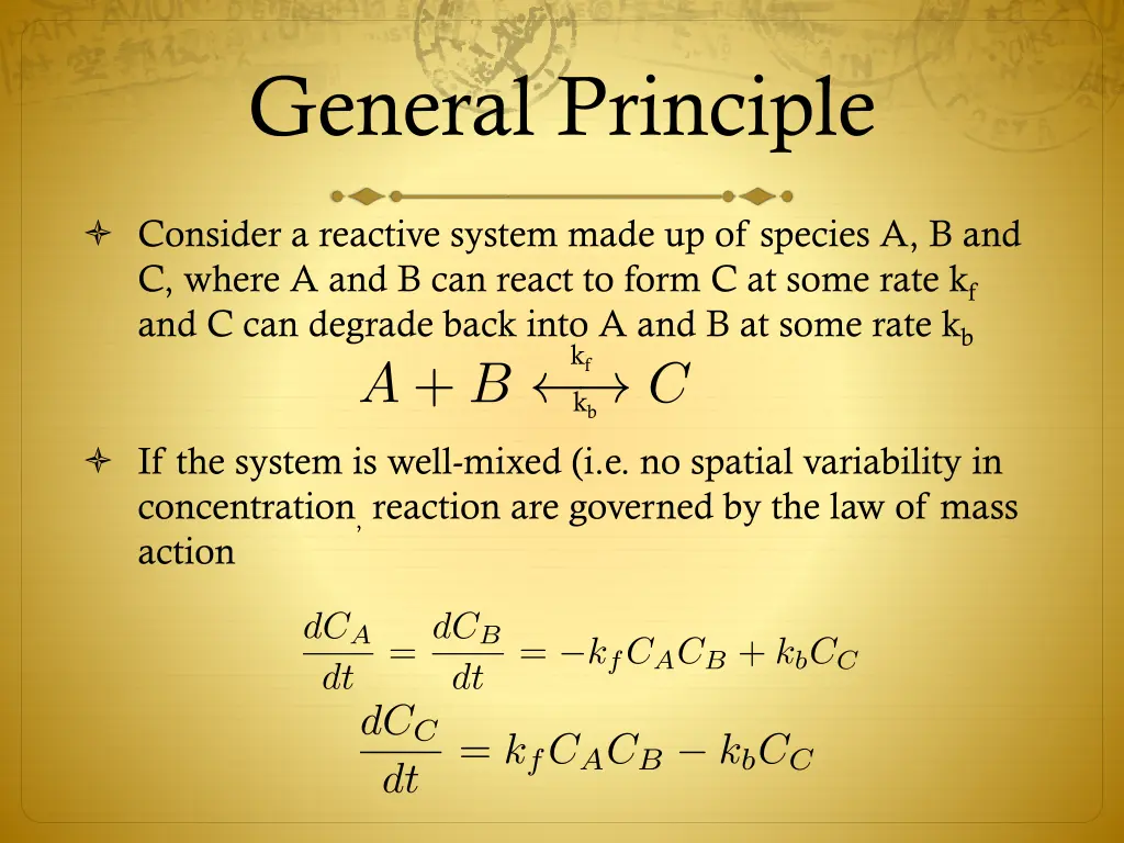 general principle