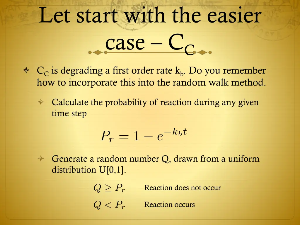 let start with the easier case c c