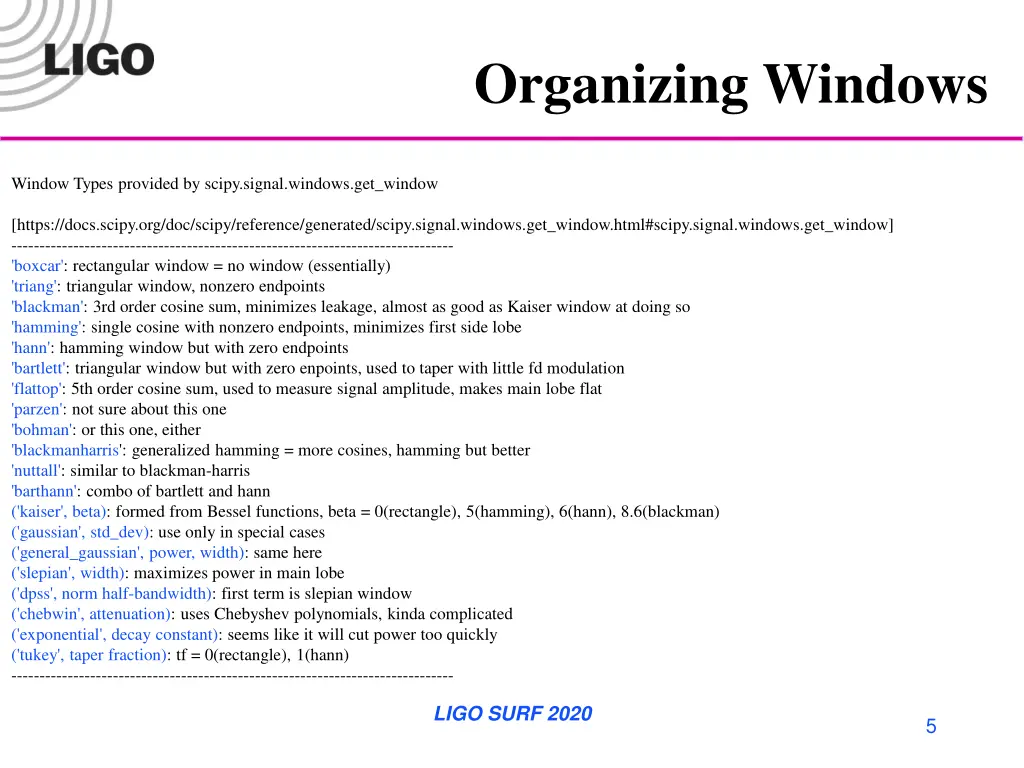 organizing windows 1