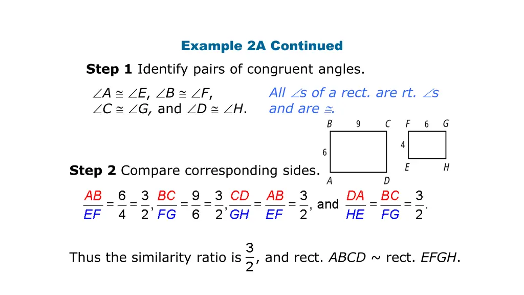 example 2a continued