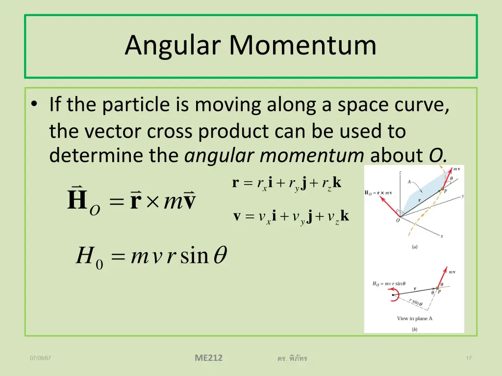 angular momentum