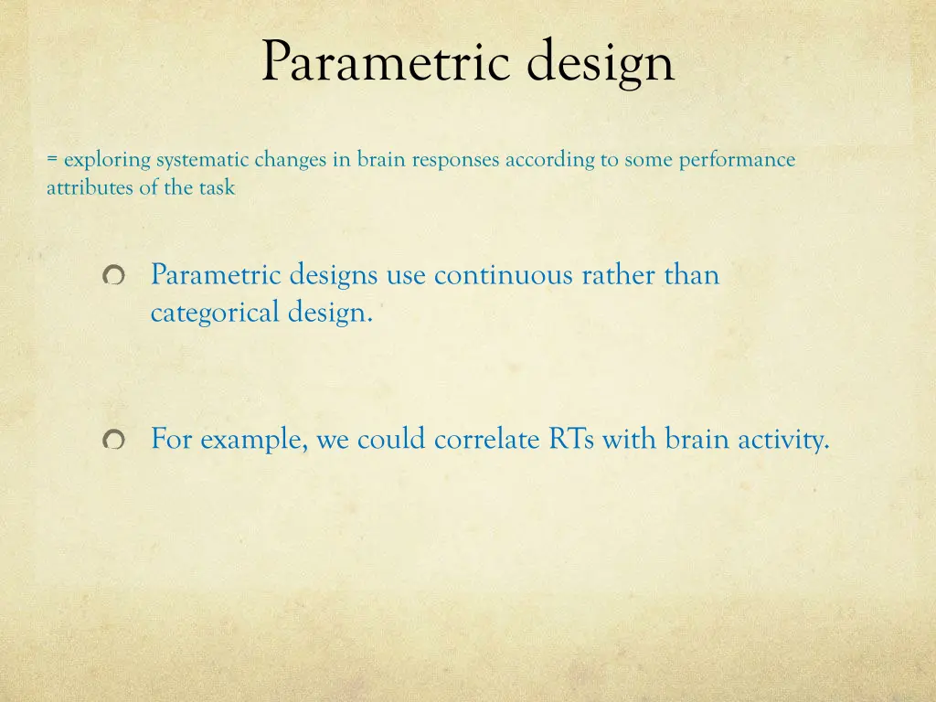 parametric design