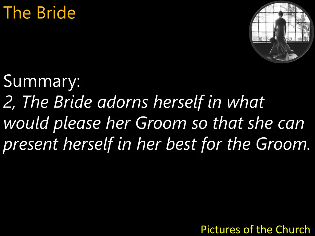 the bride 23