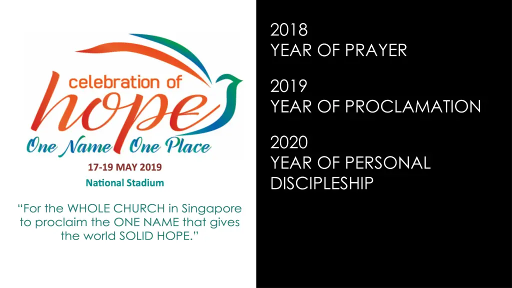 2018 year of prayer