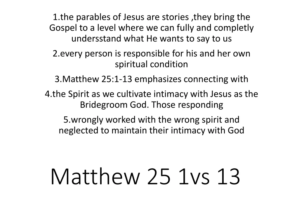 1 the parables of jesus are stories they bring