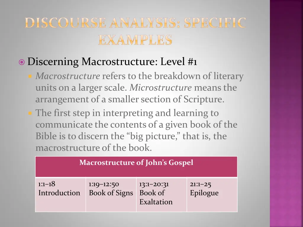 discourse analysis specific examples