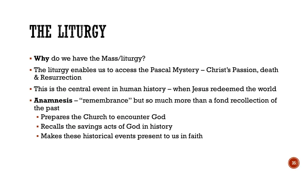 the liturgy 2