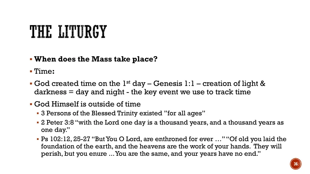 the liturgy 3