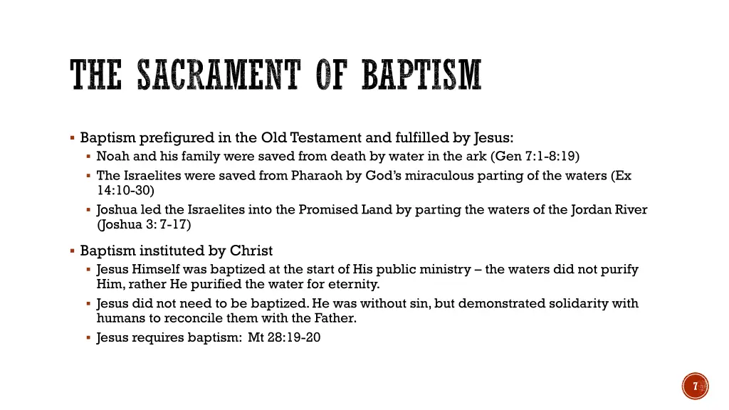 the sacrament of baptism 1