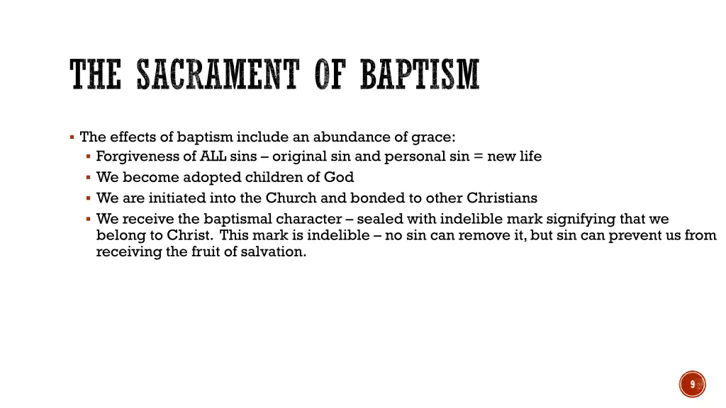 the sacrament of baptism 3