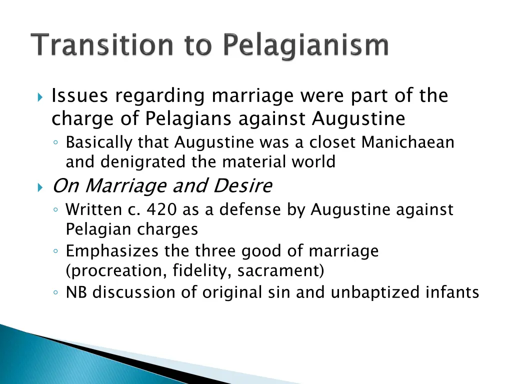 issues regarding marriage were part of the charge