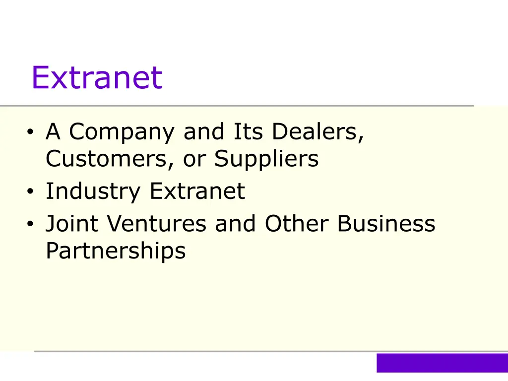 extranet