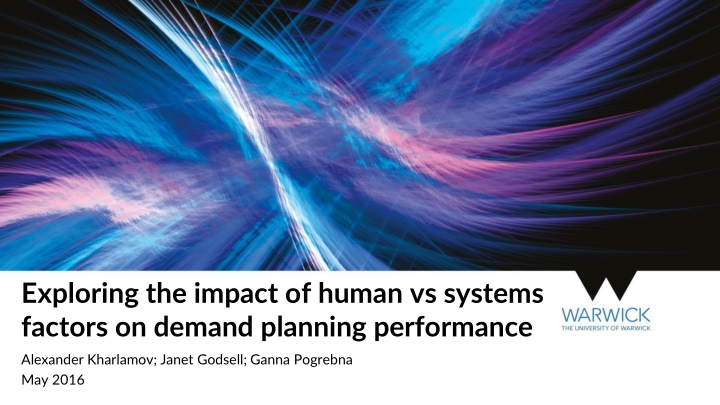 exploring the impact of human vs systems factors