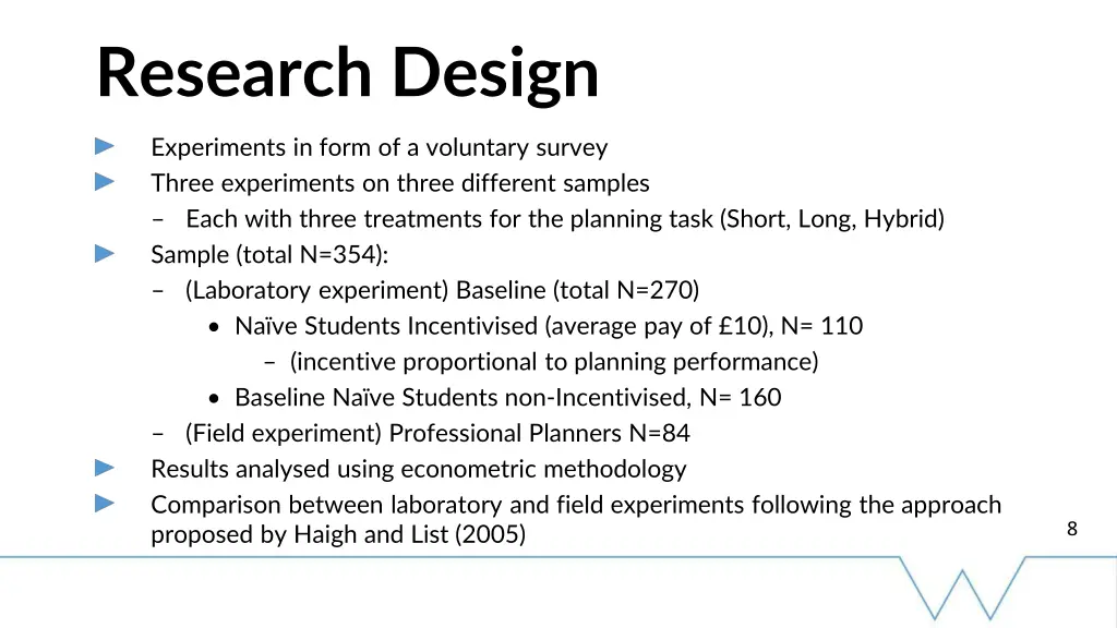 research design