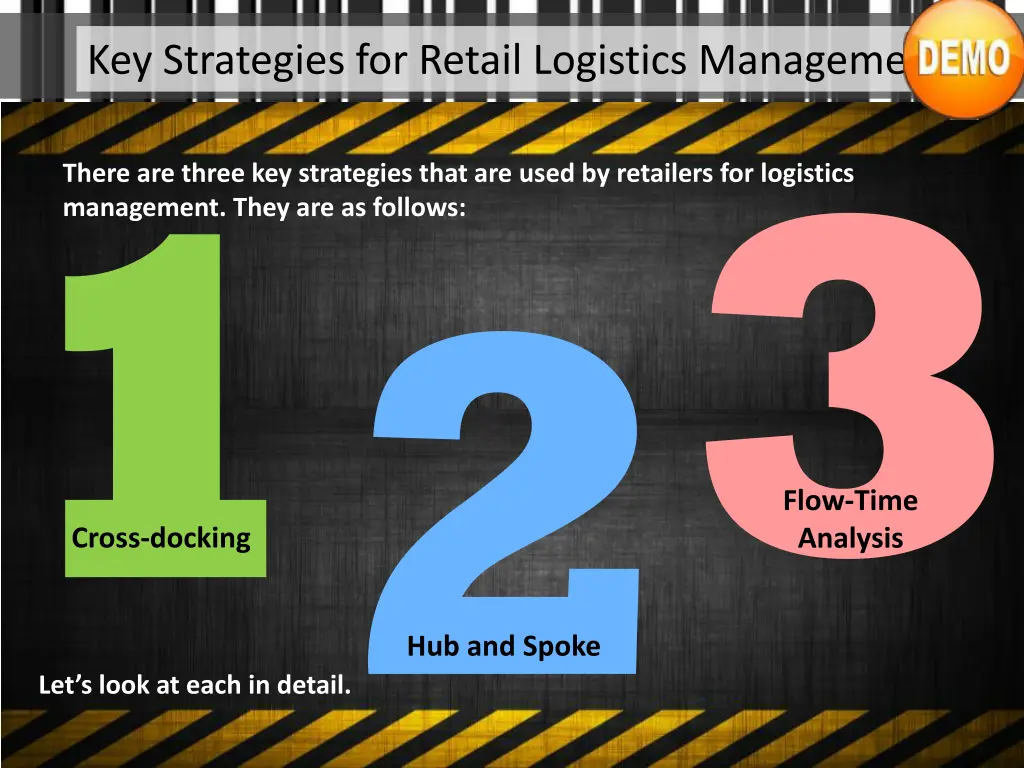 key strategies for retail logistics management