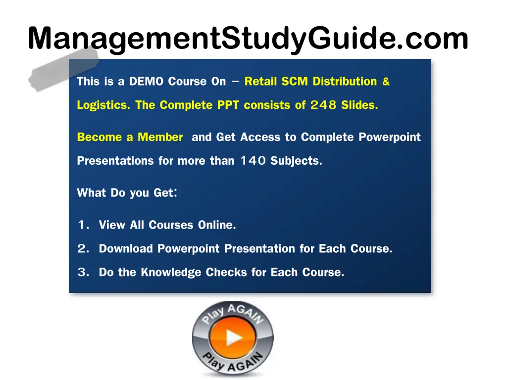 managementstudyguide com