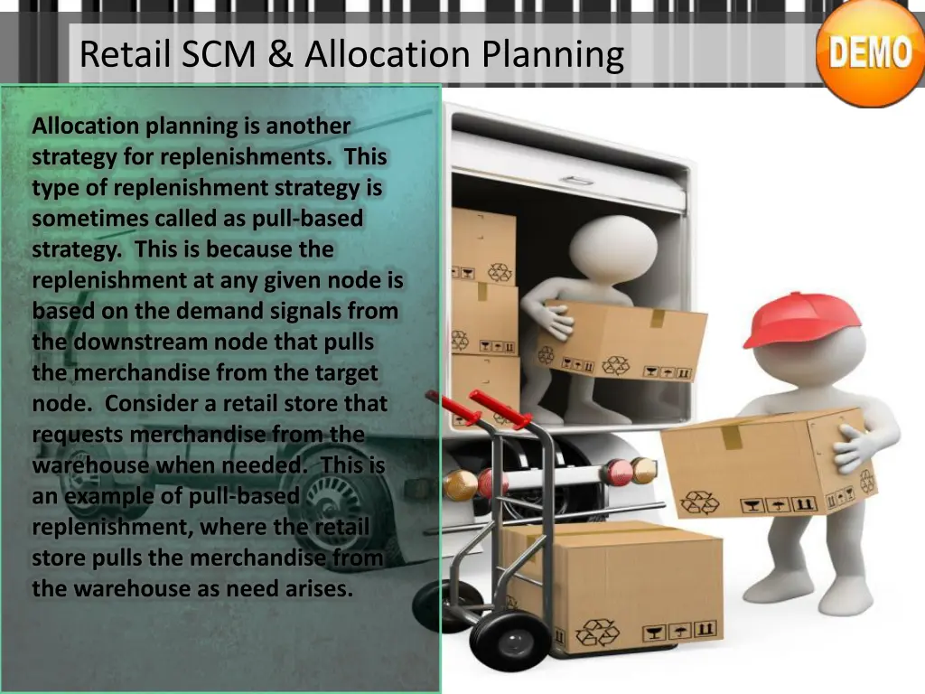 retail scm allocation planning