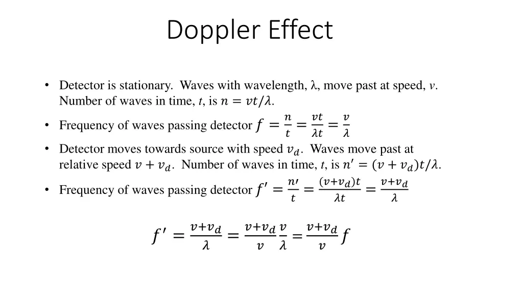 doppler effect 1